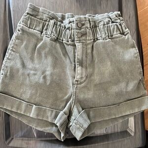 Ultra high waisted Jean shorts